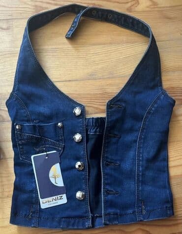 Kürklər: Jilet, rəng - Göy — 5