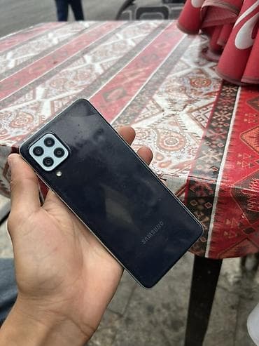 galaxy a54: Samsung Galaxy A22, rəng - Qara, Qırıq — 2