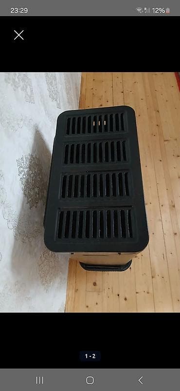 sistem sekilleri: Qaz sobası / istilik peçi - Tip: Portativ qazla işləyən otaq — 2