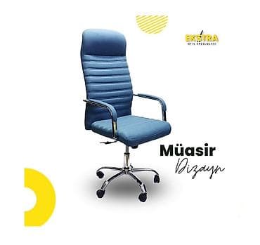 ofis levazimati: Yeni, Təkərli, Qolları tənzimlənmir, Parça — 5