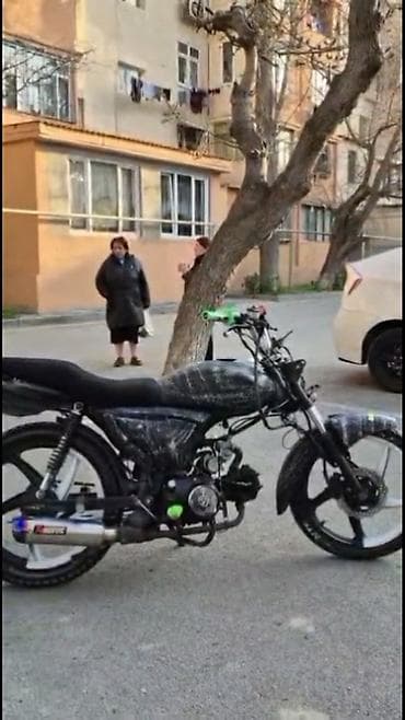 Modifikasiya olunmuş moped/motosiklet - Kuzov və plastik hissələrdə — 1