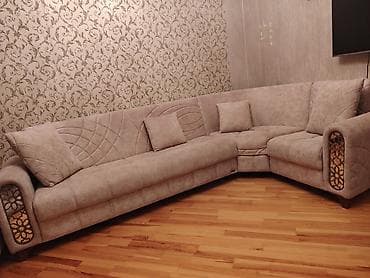 işlənmiş qarderob: Künc divan, İşlənmiş, Parça — 4