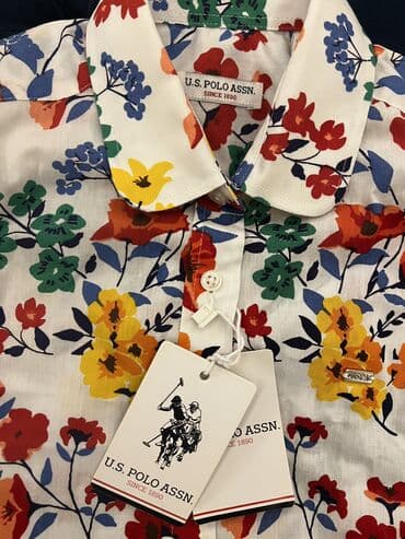 фольксваген поло замена: Рубашка, Для девочек, 8 - 9 лет, U.S. Polo Assn — 2