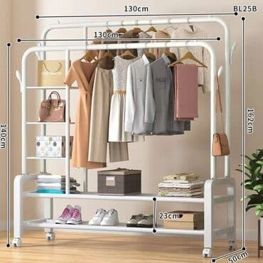 вешалка с одеждой: Paltar Asqısı – Demir Möhkəm və uzunömürlü materialdan hazırlanıb — 1