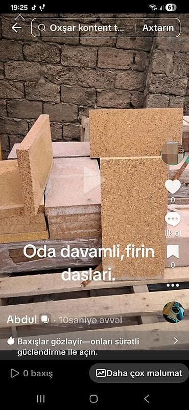 Firin daslari,Oda davamli — 1