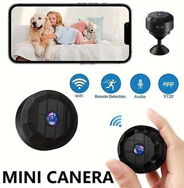 Mini WiFi Təhlükəsizlik Kamerası – portativ və gizli nəzarət həlli -