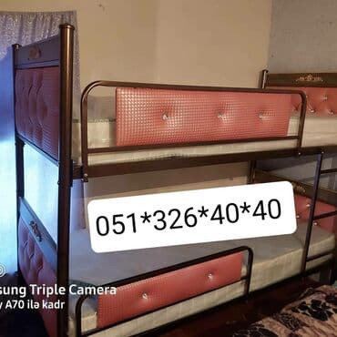 tek çarpayı: Oğlan və qız üçün, Yeni, Çarpayı, Matras ilə, Siyirməsiz — 7