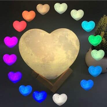 ucuz perdeler bakida: Ürək formalı lampa🤍 Qiymət : 25 AZN🤩 Həm pult ilə, həm də toxunuşla — 6