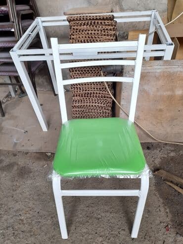 stul ev ucun: Mətbəx üçün, Yeni, Açılmayan, Dördbucaq masa, 4 stul — 14