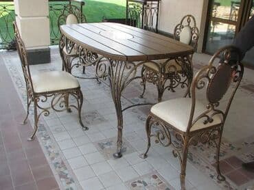 işlemiş darvaza: Metal en mmc olaraq istədiyiniz forma və ölçüde demir işlerinin — 2