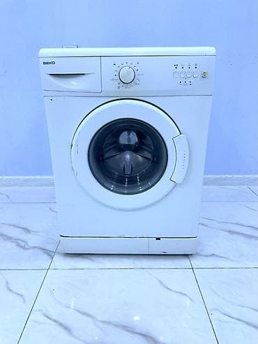 hamam kranti: BEKO önyükləməli paltaryuyan maşın - Standart ölçülər: təxmini 60 sm — 1