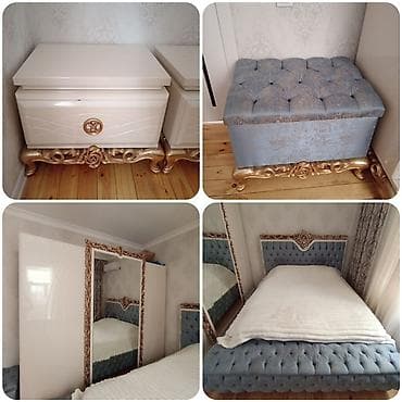 İkinəfərlik çarpayı, Termo, Dolab, 2 tumba, İşlənmiş