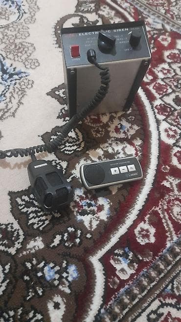 maşın kalonkasi: Avtomobil üçün səs və rabitə avadanlıqları dəsti - Elektron siren — 2