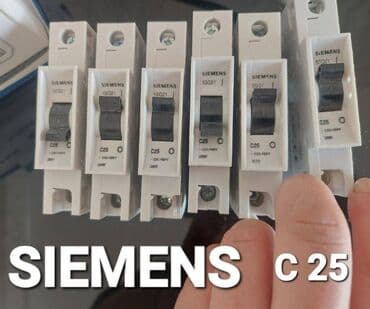 Elektrik avtomatlar: Avtomat SIMENS C25 aldim artiq oldu satiram birini 4de almisdim — 1
