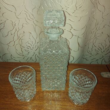 suse saxlama qablari: Rəng - Ağ, Xrustal — 2