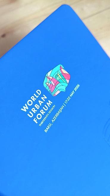 suse banka satisi: WUF13 Premium Dəri Üzlüklü Bloknot və Qələm dəsti BMT-nin WUF13 — 2