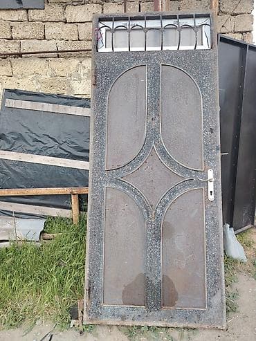 sehf qapilar: İşlənmiş Giriş qapısı Çərçivə ilə, Zəmanətsiz, Ödənişli çatdırılma — 2