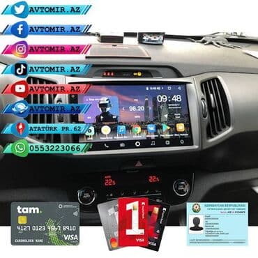 manitor android: Kia Sportage 2014 Android Monitor 🚙🚒 Ünvana və Bölgələrə ödənişli — 1