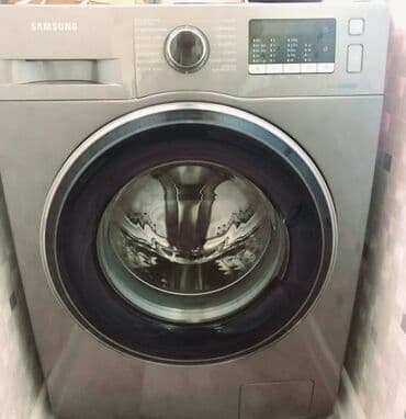 masin manitorlari: Paltaryuyan maşın Samsung, 7 kq, İşlənmiş, Avtomat, Ünvandan götürmə — 2