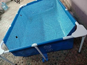 intex sederek: INtex Rectangular Frame Pool – karkaslı bağ hovuzu - Model: Intex — 7