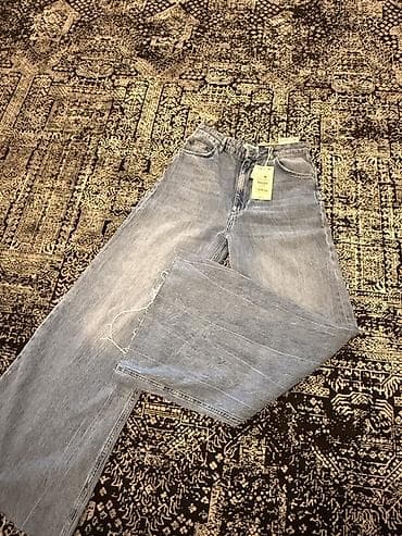 Джинсы: Джинсы, Bershka, цвет - Голубой — 3
