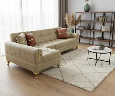 ofis ucun divan: Künc divan, Yeni, Açılan, Bazalı, Parça, Ödənişli çatdırılma — 1