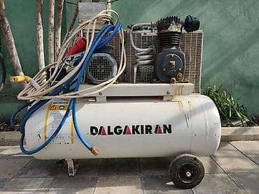Dayələr: 100 litr 8 bar kompressor satılır.
Dalgakıran 3 faza. Əla işləyir — 1