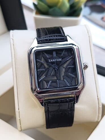 хочу купить часы: Yeni, Qol saatı, Cartier, rəng - Qara — 4