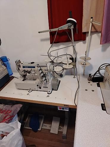 Tikiş maşınları: Sənaye tipli interlok tikiş maşını – Dott Interlock - Model: Dott — 3