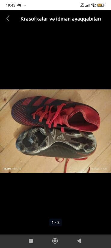 qapıçı əlcəyi qiyməti: Butslar Adidas — 2