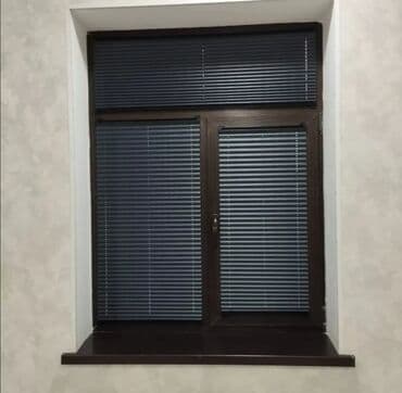 Ev saatları: Plisse jalüz pərdələr - Material: sıx tekstil/plisse parça, alüminium — 6