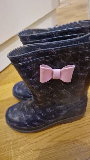 Верхняя одежда: Uşaq yağmur çəkmələri - Model: qız uşaqları üçün rezin yağış — 3