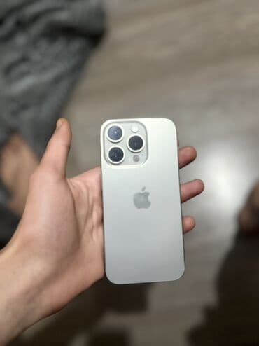 appl: IPhone 15 Pro, 128 GB, Gümüşü, Face ID — 4