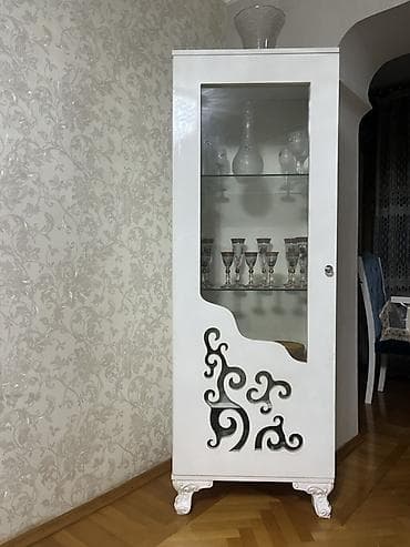 Şüşəli dolab vitrini, Yeni, Ünvandan götürmə