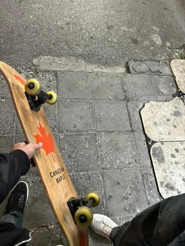 мини велотренажер: Skateboard – Canadian Maple - Taxta: “CANADIAN MAPLE” yazılı — 5