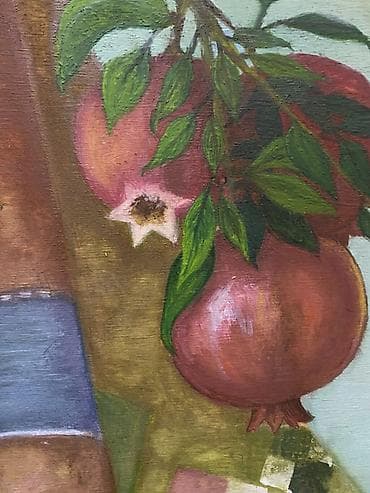 first home tekstil: Rəsm əsəri: “Azərbaycan motivləri” – taxta lövhə üzərində orjinal rəsm — 6