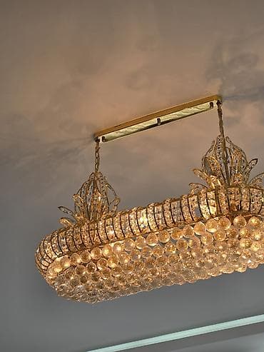 cay dasi satisi: Çılçıraq, 10 və daha çox lampa, Metal — 4