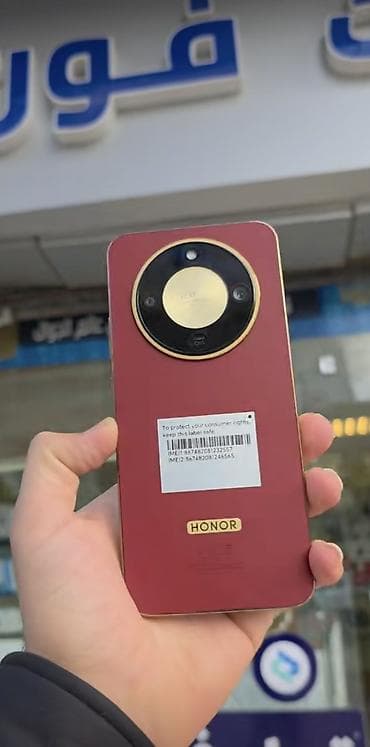 honor p90: Honor X9d, 256 GB, rəng - Qırmızı, Zəmanət — 5