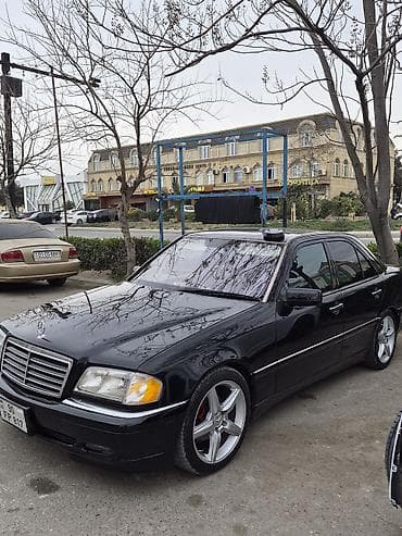 mercedes e 240 2004: Mercedes-Benz S-Class sedan (W140 kuzov) – qara rəngli, tam ölçülü — 1