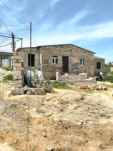 sumqayitda barter evler: 2 otaqlı, 50 kv. m, Kredit yoxdur, Təmirsiz — 3