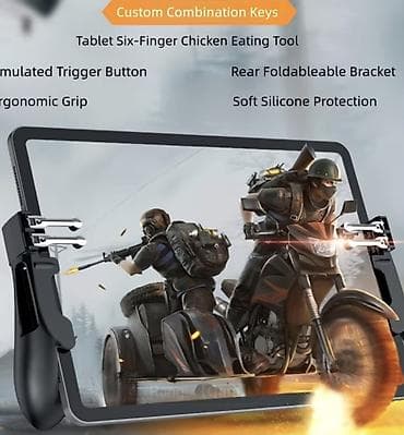 Foto və videokameralar: Planşet üçün oyun kontrolleri – 6 barmaqla oynama dəsti - PUBG və — 2