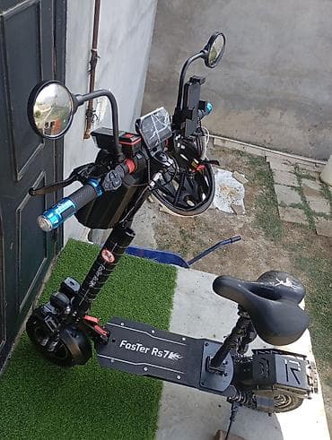 electro: Elektrik skuter – Faster RS7 Xüsusiyyətlər: - Güclü ikiqat — 8