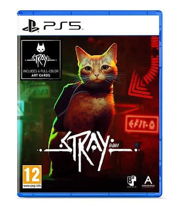 PS5 oyun diski: Stray (fiziki buraxılış) - Platforma: PlayStation 5 - — 1