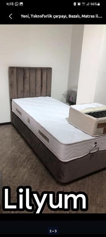 Yeni, Sadə matras, Bir nəfərlik — 3