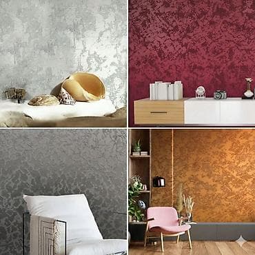 Mebel üçün boyalar: 🎨 SilkCoat Dekativ Suvaqları: Toxunmaq istədiyiniz divarlar Divar — 5