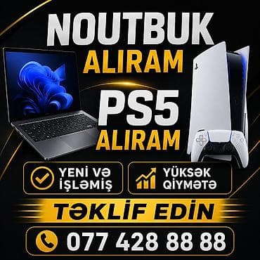 kompüter çanta: YUKSEK QİYMETE NOUTBUK PS5 ALİRAM TEKLİF EDİN YENİ VE İŞLƏMİŞ — 1