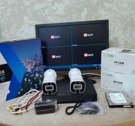 nissan tiida monitor: Monitor DVR 4 çıxışlidir (Təzədir) 2025 Telefondan izləmə 2 ədəd — 1