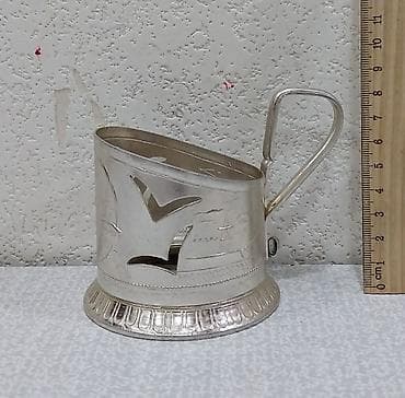 stəkan şəkilləri: Stəkanlar, rəng - Qızılı, 1 əd, SSRİ — 8