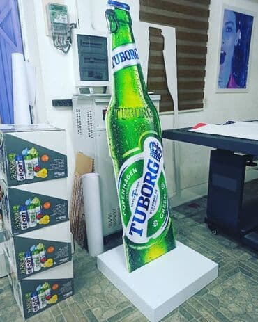 широкоформатная печать баннер: RELYON REKLAM **Hər növ reklam işləri** *( Banner, Baner, Setka baner — 3