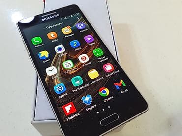 2 el ayfon: Samsung Galaxy A5, 16 GB, rəng - Qızılı, Zəmanət, Düyməli, Sensor — 7